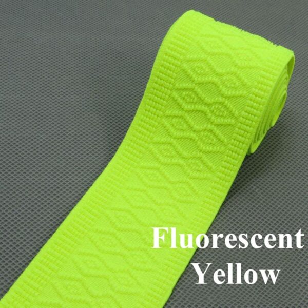 Meetee 50mm Elastic Bands Colorful Pattern DIY Crafts Sewing Waistband Clothing Pants Handmade Accessories AP584