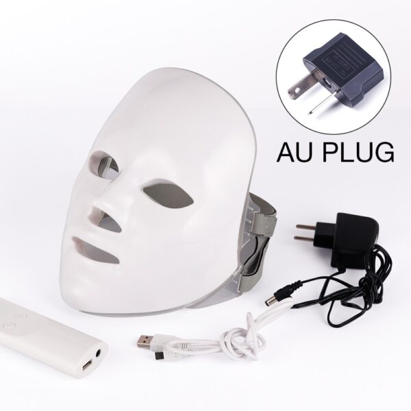 NOBOX-Minimalism Design 7 Colors LED Facial Mask Photon Therapy Anti-Acne Wrinkle Removal Skin Rejuvenation Face Skin Care Tools