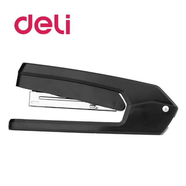Deli Rotary Stapler Student Large Thicken #12 Standard Multi-function Office Supplies Small Staples Labor-saving stapler Set