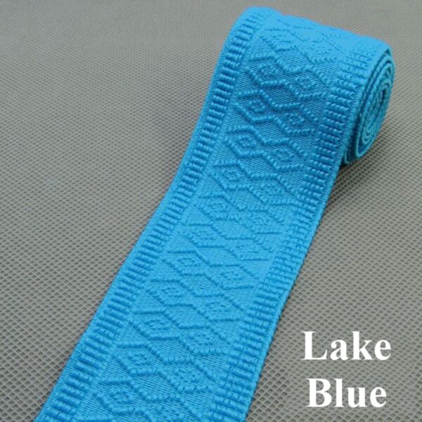 Meetee 50mm Elastic Bands Colorful Pattern DIY Crafts Sewing Waistband Clothing Pants Handmade Accessories AP584