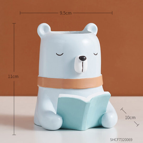 Cute animal small plant pot pots for indoor plants Flower pot Cachepot for flowers garden accessories living room Desktop decor