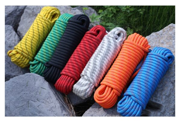 8-20mm Professional Rock Climbing Cord Outdoor Hiking Rope High Strength Safety Sling Cord Rappelling Rope Equipment Tools