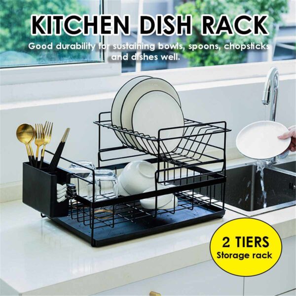 2 Tiers Cutlery Dish...