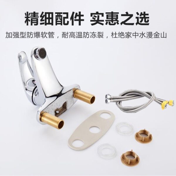 Drain Basin Faucet Diverter Adapter Driveter Small Bathtub Basin Faucets Bathroom Chrome Grifo Lavabo Home Improvement EA6TPL