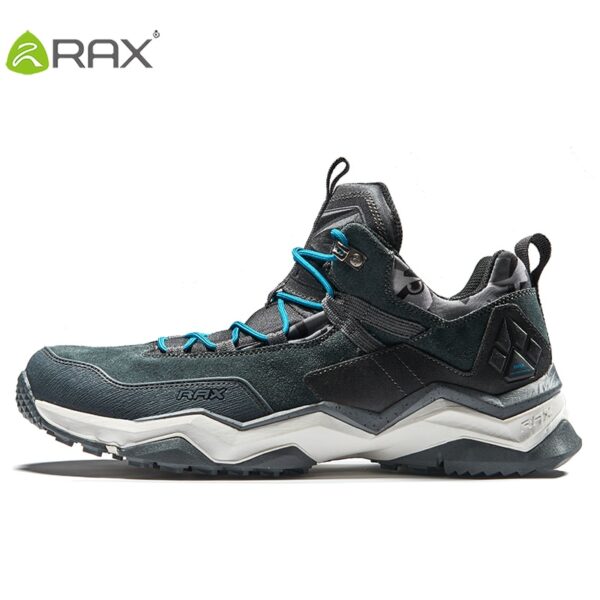 Rax Men Hiking Shoes Waterproof Outdoor Sports Sneakers for Men Trekking Shoes Lightweight Mountain Climbing Shoes Men Antislip