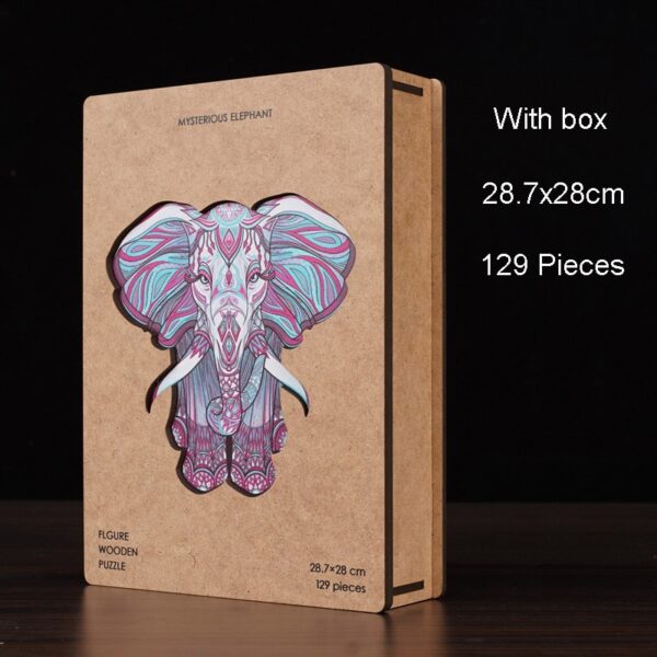 Christmas Wooden Jigsaw Puzzles For Adults Unique Shape Jigsaw Pieces Children DIY Best Gift for Kids Xmas Gift Wooden Puzzle