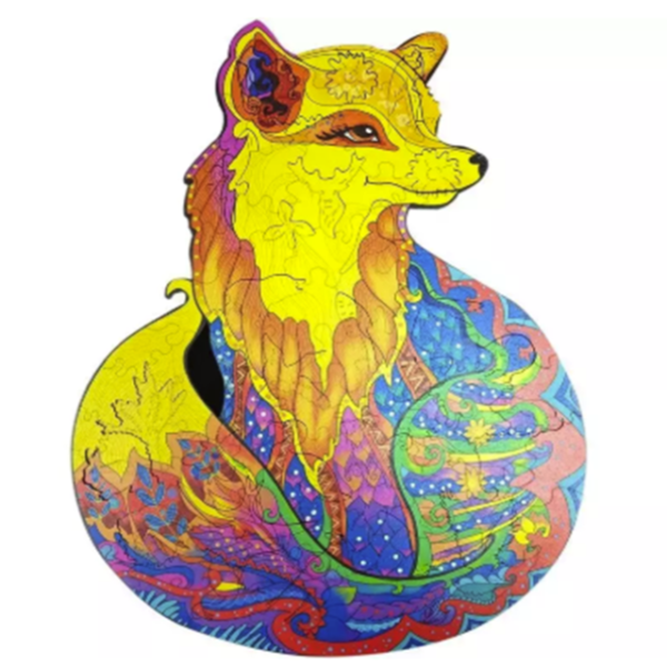 Wooden Jigsaw Puzzle For Adults Children Each Piece Is Animal Shaped DIY 3D Christmas Gift For Kid A4 Wooden Jigsaw Puzzle