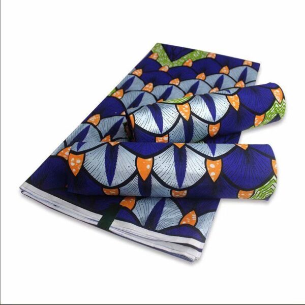 2021 African Gold Wax Fabric 100% cotton High Quality Nigeria Fabric Wax Print Ankara Wax For Sewing 6yards Women Fabric