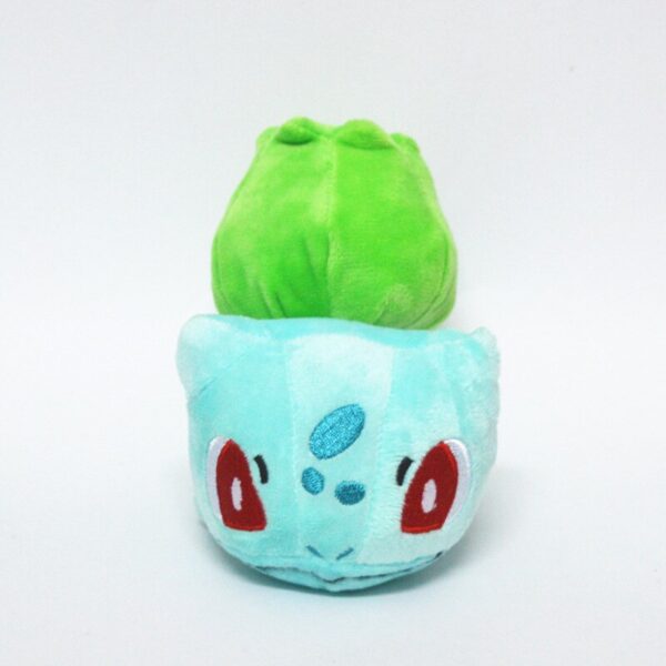 3Pcs/Set Eevee Anime Figure Bulbasaur Charmander Squirtle Plush Doll Stuffed Animals Game Elf Kids Toys 12-16CM