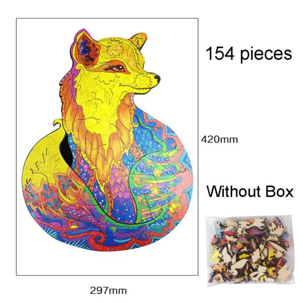 Christmas Wooden Jigsaw Puzzles For Adults Unique Shape Jigsaw Pieces Children DIY Best Gift for Kids Xmas Gift Wooden Puzzle