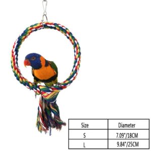 Pet Bird Toys Cotton...