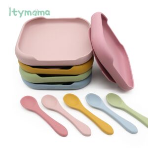 Baby Silicone Feeding Plate...