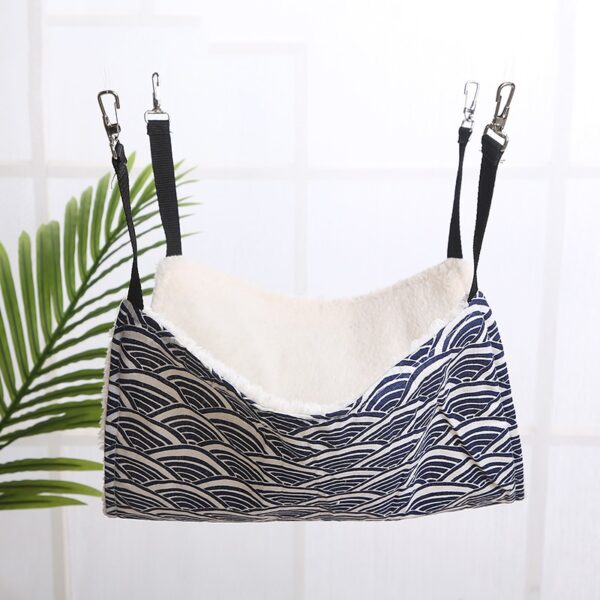 Designer Pet Cat Guinea Pig Hammock Cotton Ferret Mouse Hanging Bed Rodent Cartoon Print Products