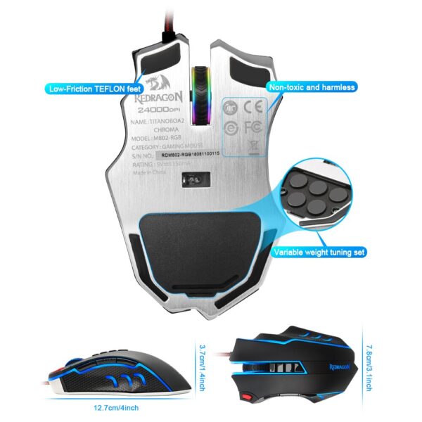 Redragon TITANOBOA2 CHROMA...