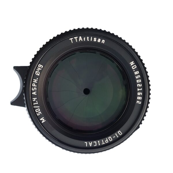 TTArtisan 50mm F1.4 ASPH Full Frame Manual Focus Camera Lenses for Leica M-Mount Cameras Like Leica M-M M240 M3 M6 M7 M8 M9 M9p