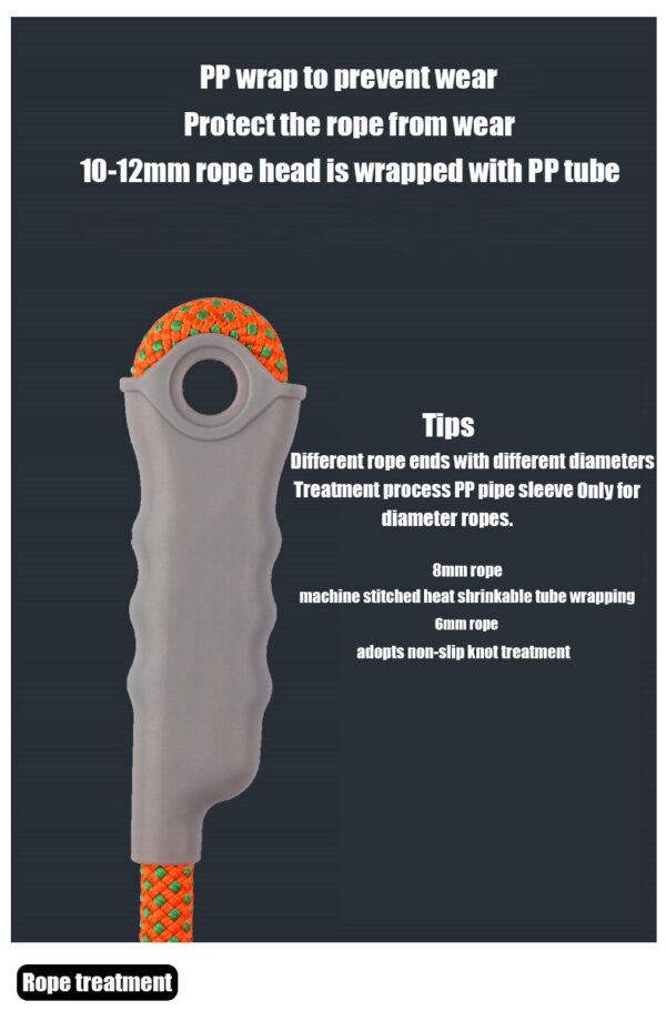 13.5diameterProfessional Rock Climbing Cord Outdoor Hiking Accessories Rope Can withstand 2700kg High Strength Cord Safety Rope