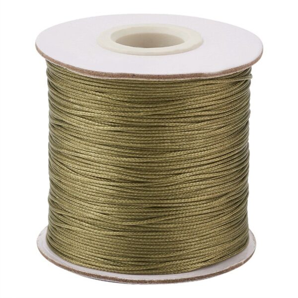 0.5mm 1.5mm about 185yards/Roll Korean Waxed Polyester Cord Bead Thread String for Jewelry Making DIY Bracelet Necklace