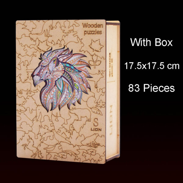 Wooden Puzzle For Kids Children DIY Wooden Puzzles Each Piece Is Animal Shaped Christmas Gift Wooden Jigsaw Puzzle Dropshipper