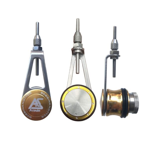 AS Fishing Line Knotter GT/FG/ Knot Bobbin Knotter PE Fishing Knotting Device Pulling Rod Hanging Bottom Winder Tools