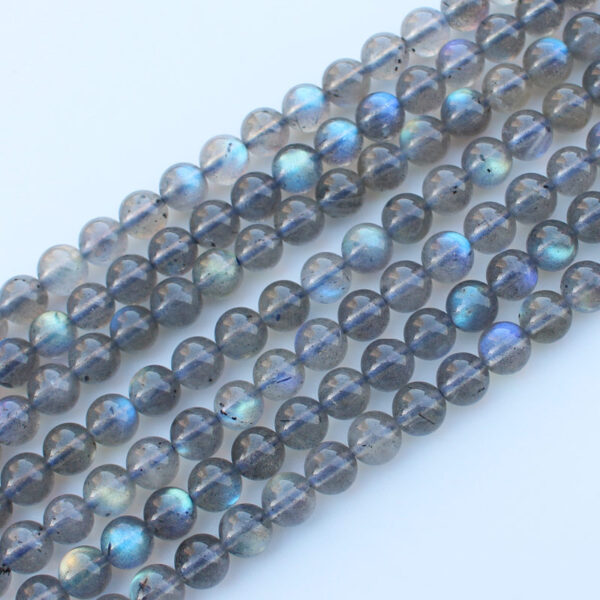 AAA Natural Labradorite  Stone Beads Round Loose 15″ Semi Preicous Strand  5 6 7  MM Beads for Jewelry Making DIY Bra