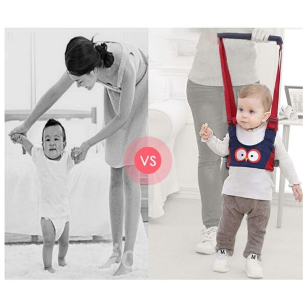 Adjustable Baby Walking Harness Safety Harnesses, Pulling and Lifting Dual Use 7-24 Month Breathable Stand Up Walking