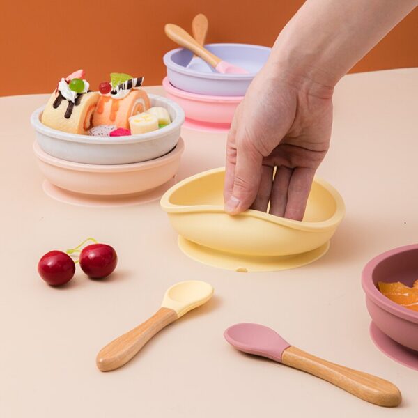 5 PCS Silicone Bowl...