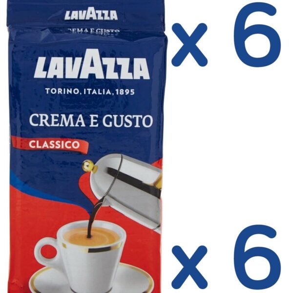 6 x 250g LAVAZZA...