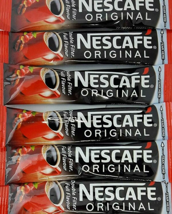 Nescafe Original Instant 1 Cup Individual Coffee Sticks Sachets