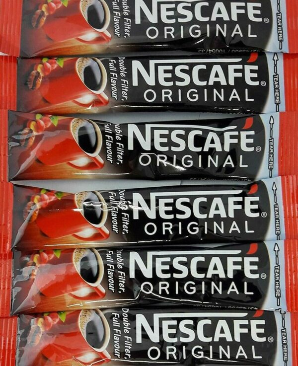 Nescafe Original Instant 1 Cup Individual Coffee Sticks Sachets