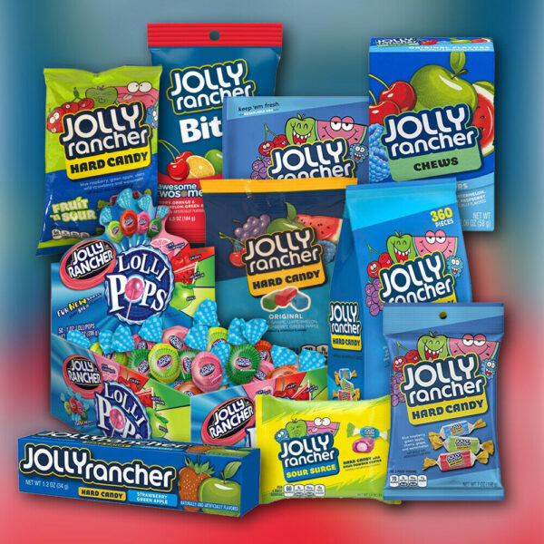 Jolly Rancher Hard Candy Sweets, Bites Soft Candy, Lollipops