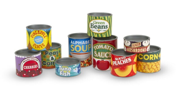Melissa And Doug Canned Food Play Set Role Play Toys