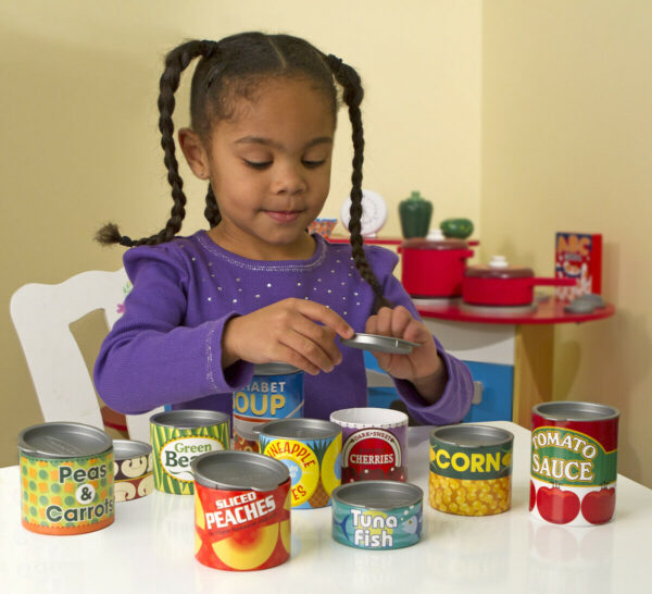 Melissa And Doug Canned Food Play Set Role Play Toys