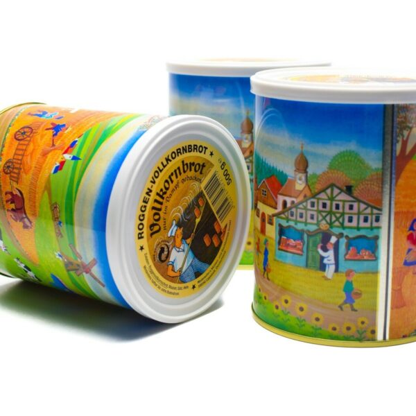 Emergency ration army survival food canned whole grain bread 500g prepper MRE