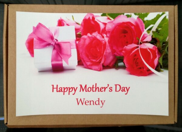 Heart Valentines Day Sweet Chocolate Gift Box Personalised Love You Mothers Day